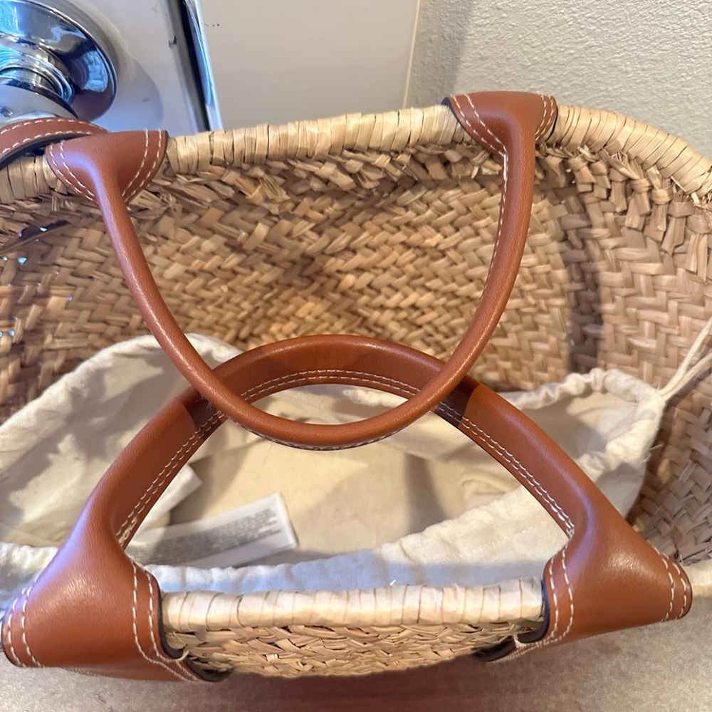 Mango Woven Basket Bag - Picture 6 of 7